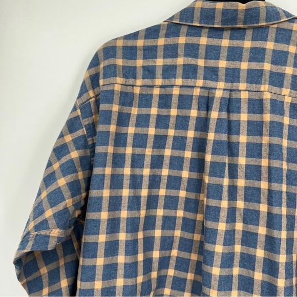 Patagonia Men's Plaid Striped Collared Long Sleeve Organic Cotton Buttondown - Picture 9 of 12